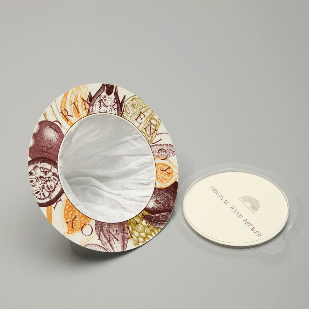New Arrival Fedora Eco Friendly Material Ufo Flying Saucer Shape Drip Coffee Filter Bag For Office