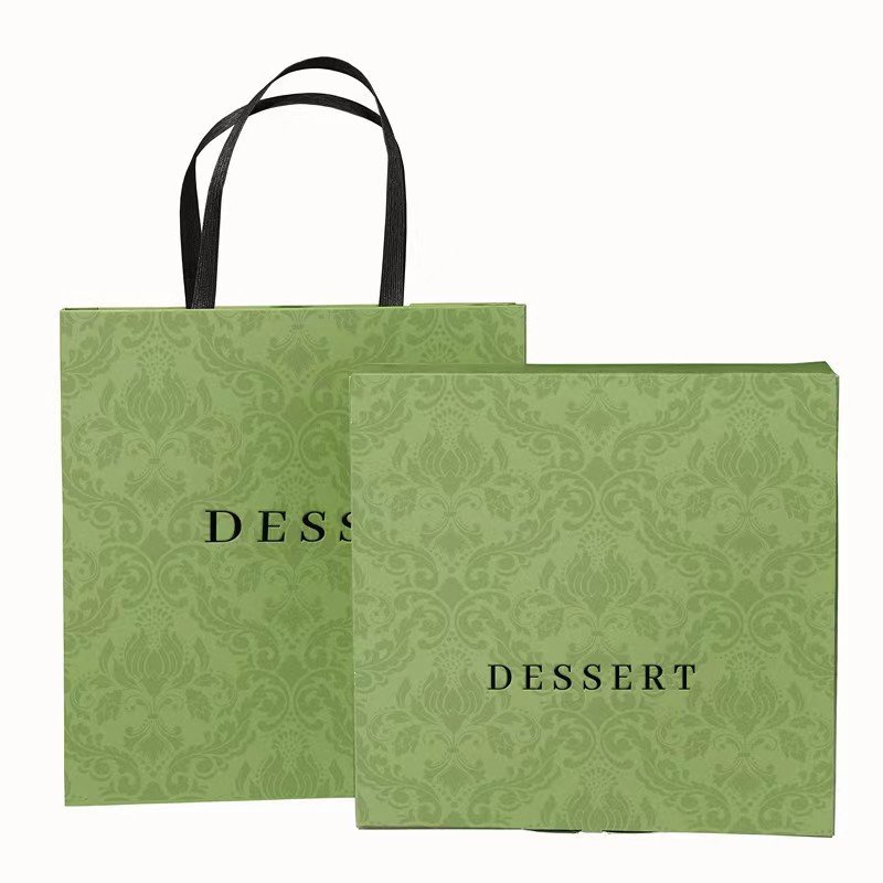 White Card Paper 9 Grid Macaron Cookie Cupcake Bakery Chocolate Pastry Dessert Packaging Gift Box