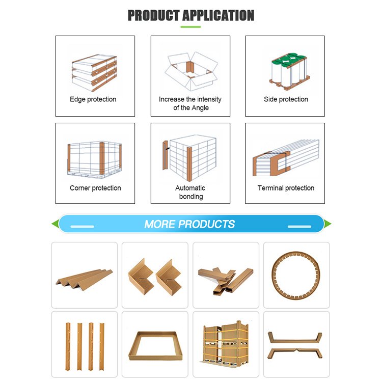 Brown Certified High Strength Paper Corner Protector For Shipping For Logistics Boxes & Packaging