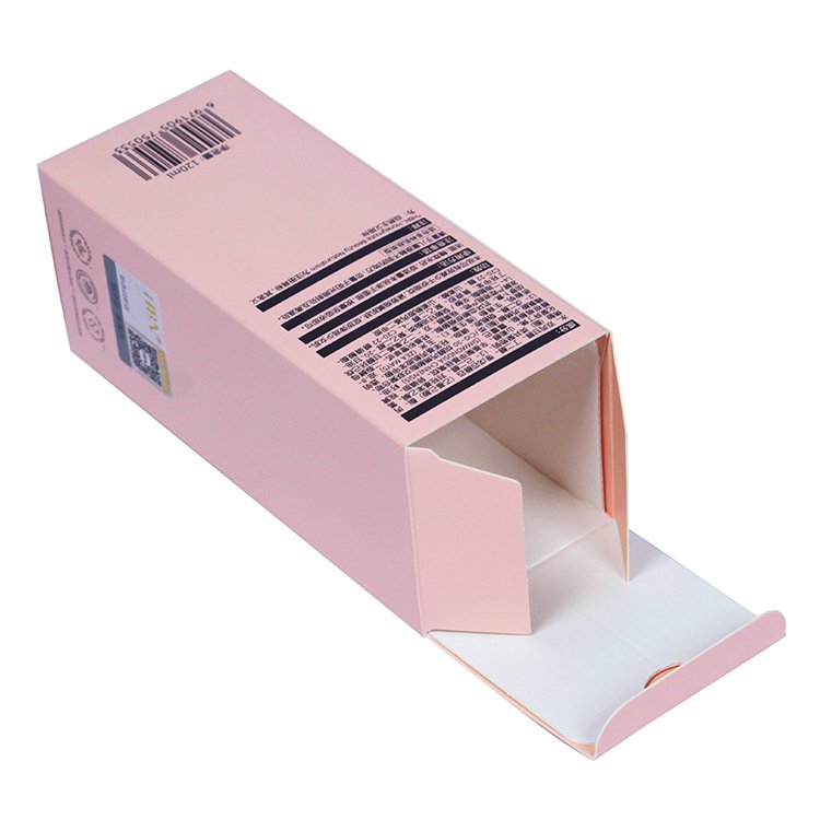 Eco Friendly Custom Logo Fold Rectangle Cosmetic Paper Packaging Box