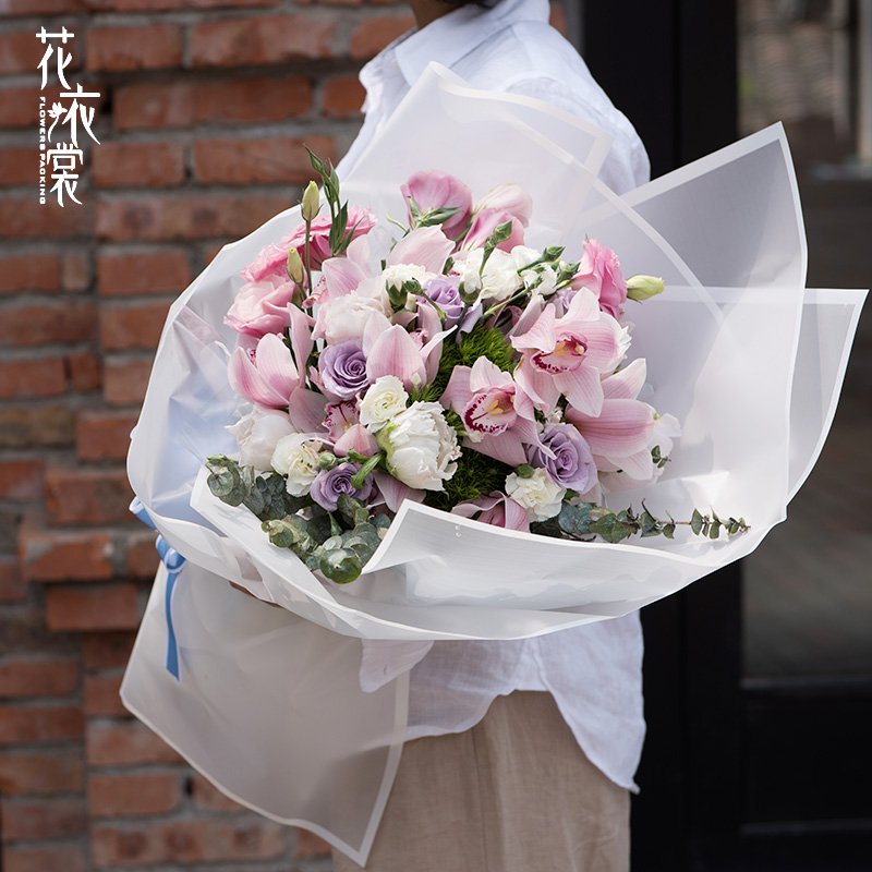 SINOWRAP Korean Flower Bouquet Packaging Wrapping Paper Wholesale Flower Wrap Paper For Flowers