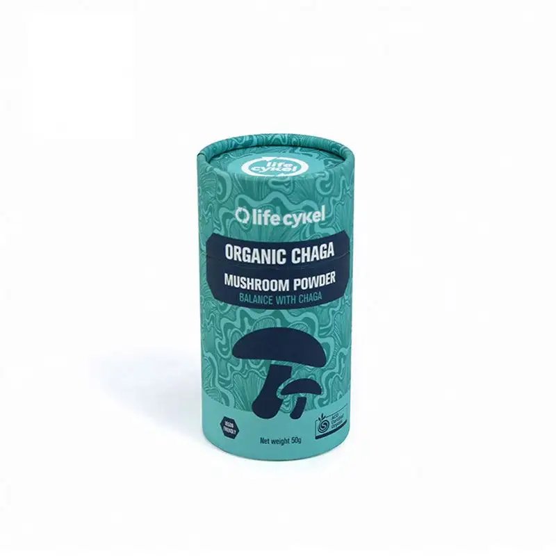 wholesale Luxury biodegradable coffee bean box custom gift printing kraft paper coffee capsule powder packaging box
