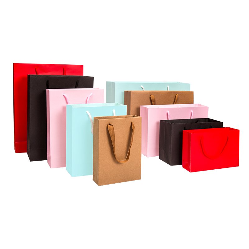 luxury custom printing shopping paper gift bag and box for clothes shoe