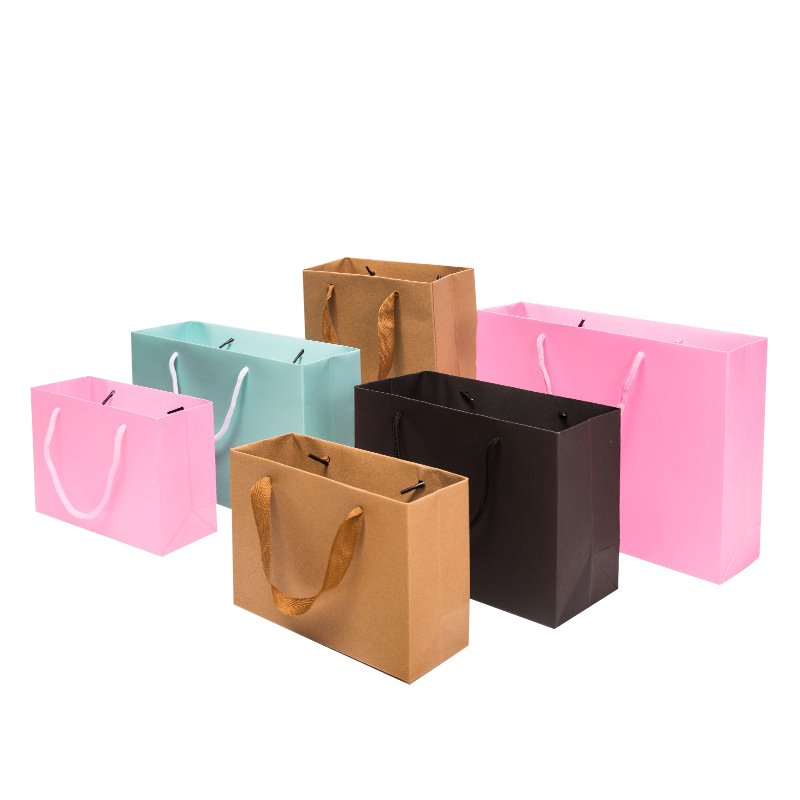 luxury custom printing shopping paper gift bag and box for clothes shoe