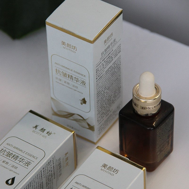 Luxury Custom Eco-Friendly Pet Material Ivory Board Paper Box for Skincare Cosmetics Recycled Cardboard for Shipping