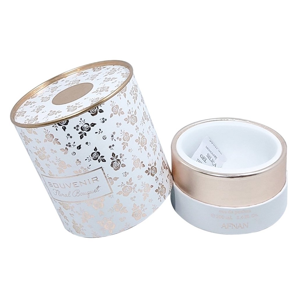 New Color Printed Luxury Eco Friendly Matt Dolls Perfume Bottles Essential oil Cosmetic Gift Packaging Paper Gift Round Box