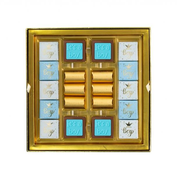 Lid Chocolate Packaging Gift Nuts Packaging Paper Box With Dividers Plastic Windows For Chocolate Packing