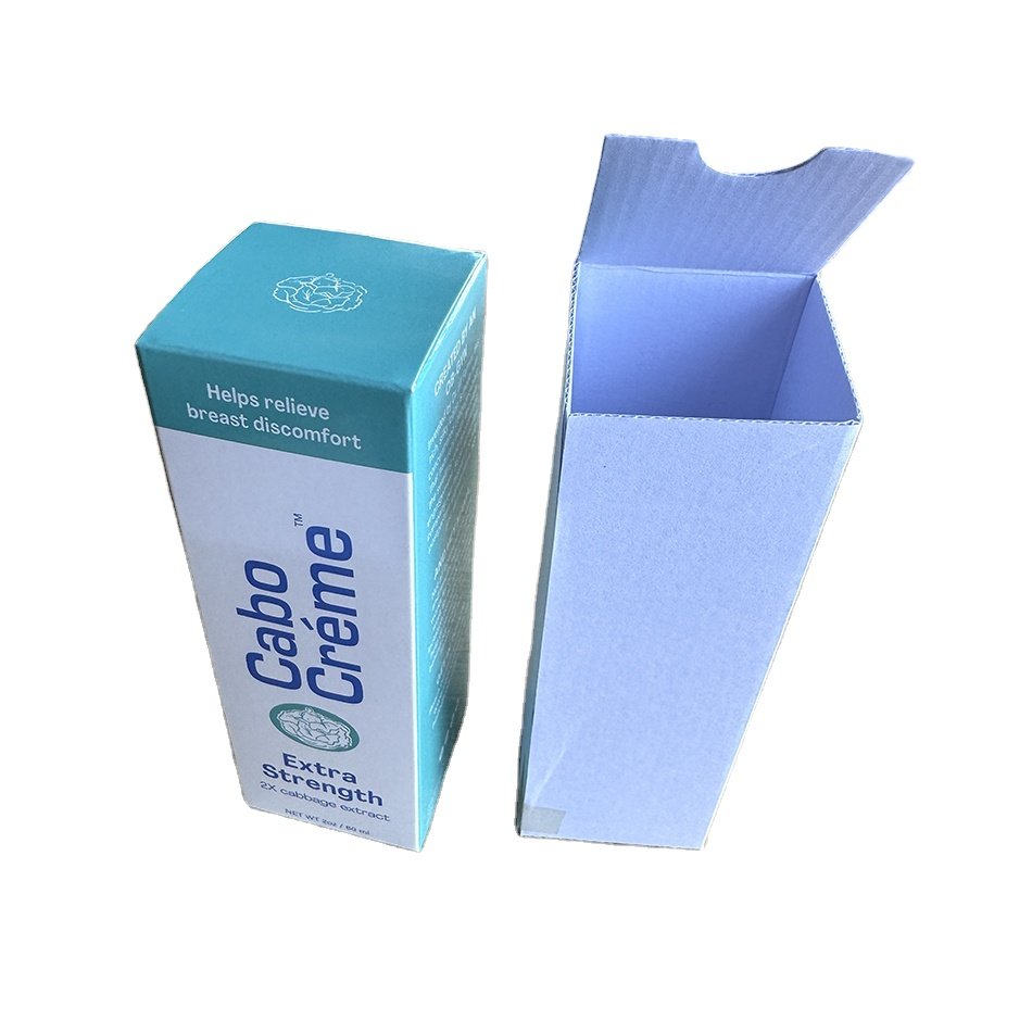 Personalized Essential Oil Dropper Bottle Perfume Packaging Box With Custom Logo Cosmetic Skincare Products Paper Box