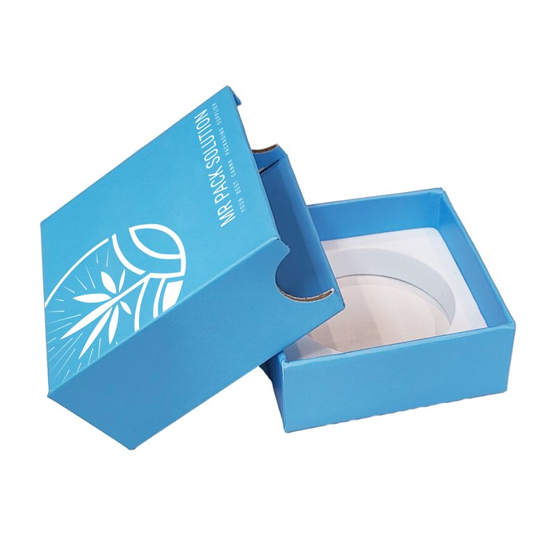 Custom Luxury Pre Smell Proof Roll Pull Packaging Paper Box with Stash Jar Container
