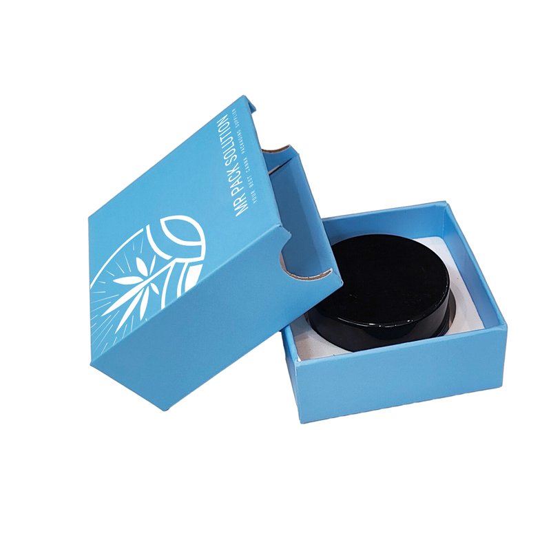 Custom Luxury Pre Smell Proof Roll Pull Packaging Paper Box with Stash Jar Container