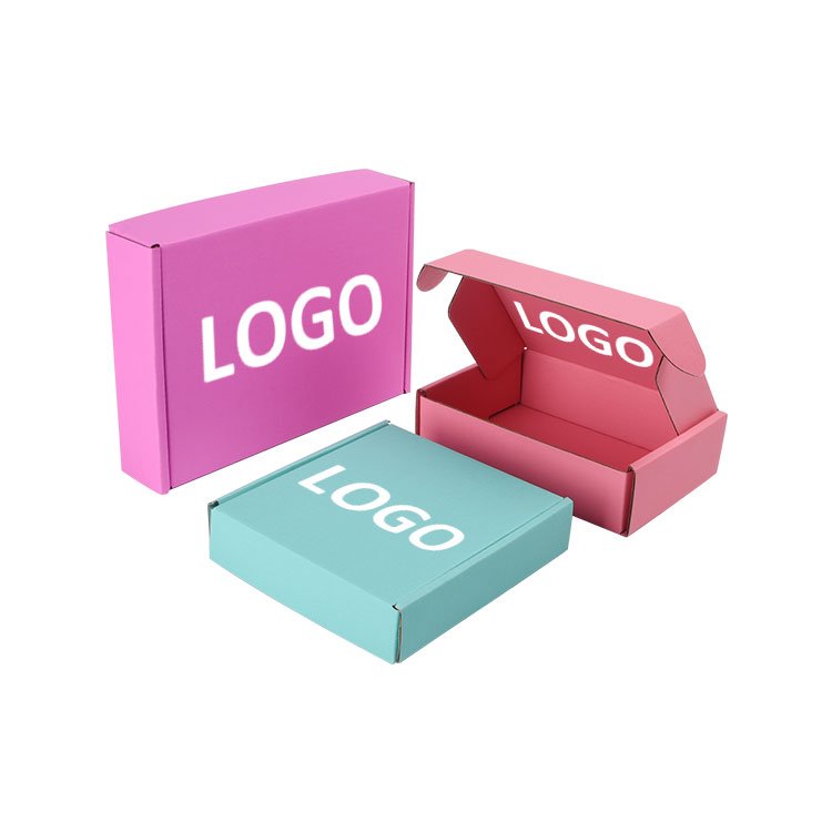 Custom Eco-friendly Biodegradable Mailer paper Box Shipping Folding Aircraft packaging Boxes For Clothing