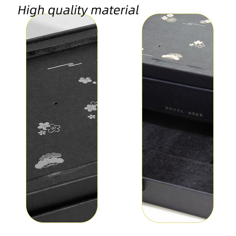 customized Printing process logo Luxury brand product gift display sales Drawer lift magnetic 2 doors paper packaging box