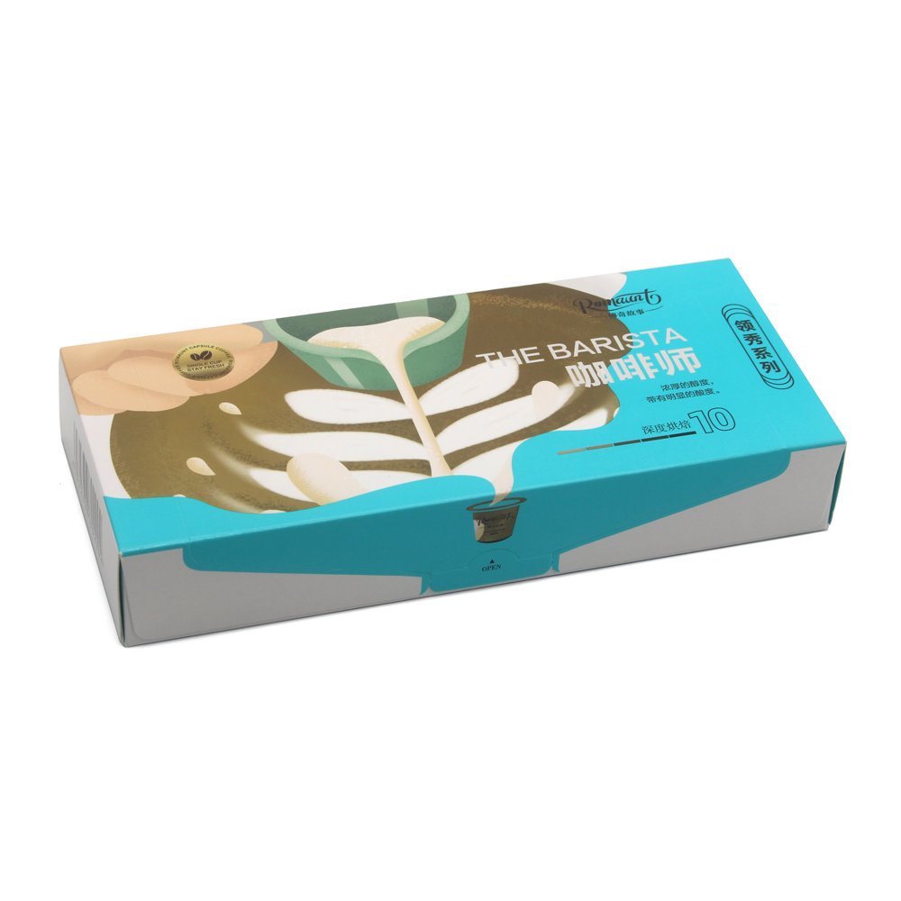Custom Logo Coffee Pod K-Cup K Cup Capsules Packaging Boxes For Coffee Capsule