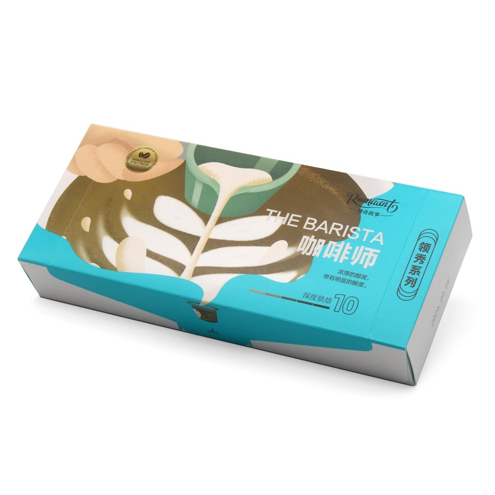 Custom Logo Coffee Pod K-Cup K Cup Capsules Packaging Boxes For Coffee Capsule