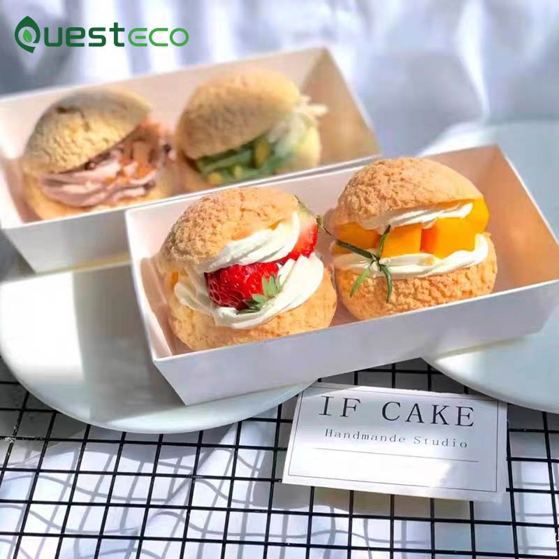 Eco-Friendly Disposable Transparent Window Lunch Salad Packaging Box Salad Vegetable Takeout Box Wholesale Can Customize