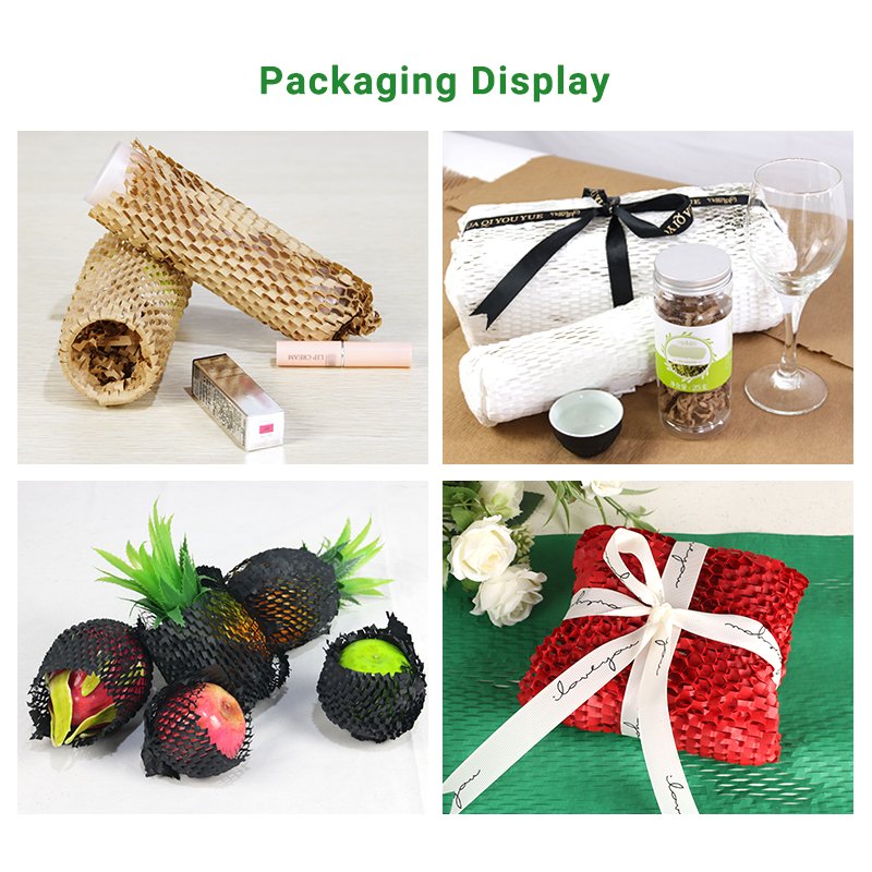 100% Eco-friendly Recyclable PaperEZ Honeycomb Paper bottle Packaging for Logistics Packaging