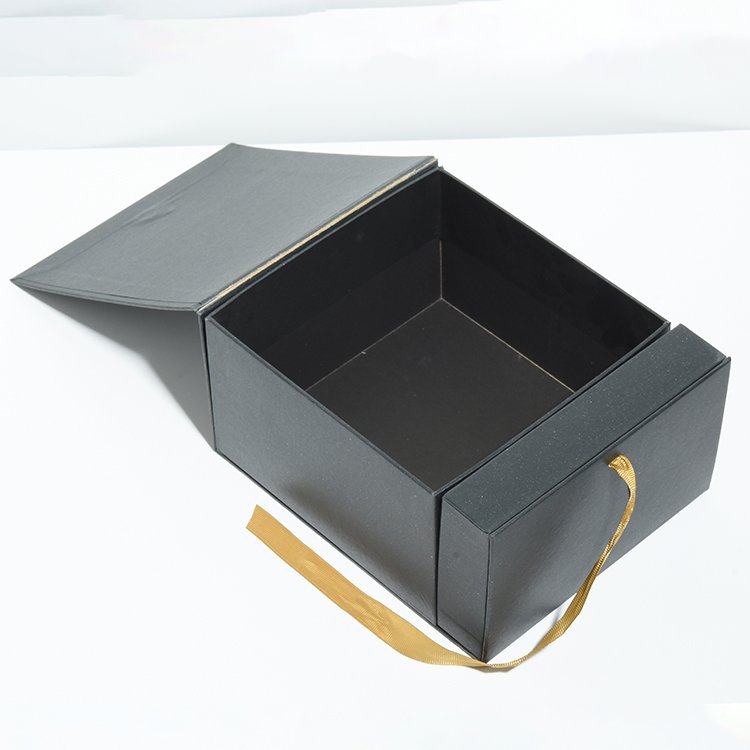 Custom Logo Size Color Necklace Ring Eco Friendly Luxury Gift Case Foldable Small Paper Jewelry Box
