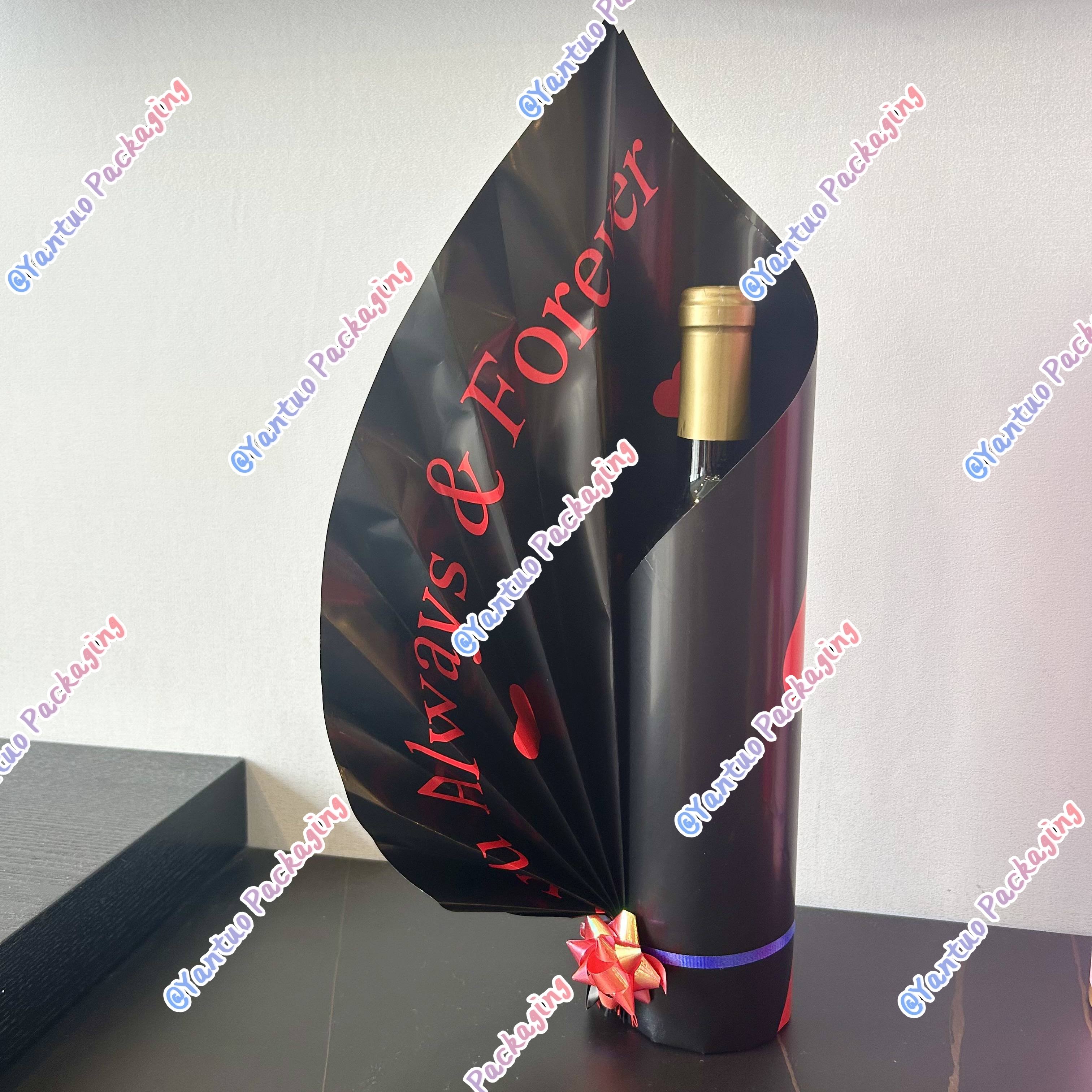 Valentine's Day flower wrapping paper waterproof double-sided Korean flower wrapping paper florist supplies Wine Wrapping Paper