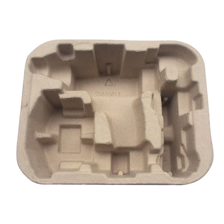 Pulp Packaging Trays Sustainable Eco Friendly Products Pulp Moulded Process Type and Accept Custom Order Recycled Paper CN;GUA