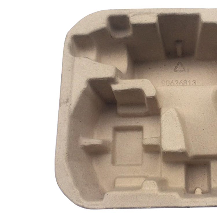 Pulp Packaging Trays Sustainable Eco Friendly Products Pulp Moulded Process Type and Accept Custom Order Recycled Paper CN;GUA