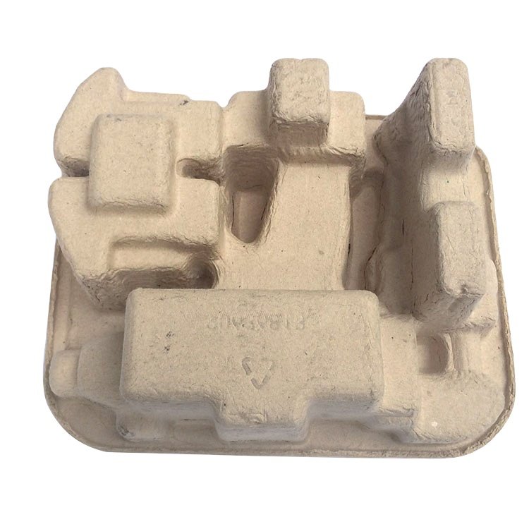 Pulp Packaging Trays Sustainable Eco Friendly Products Pulp Moulded Process Type and Accept Custom Order Recycled Paper CN;GUA