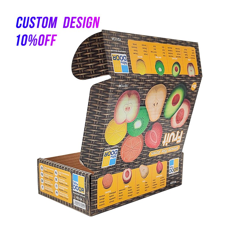 Small Luxury Cosmetic Recycled Colour Printing Logo Shipping Mailer Packaging Paper Box