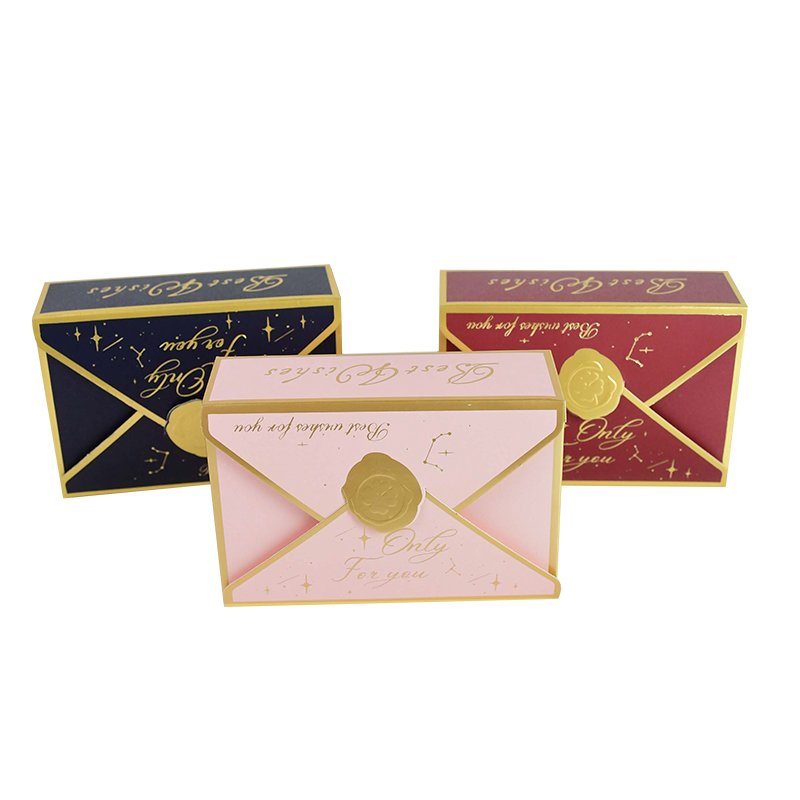 Custom Logo Box Gifts for Guests Candy Chocotale Packaging Paper Box for Your Wedding Coated Paper Valentines Day Favor 1000 Pcs