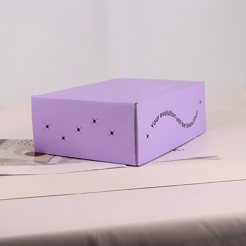 Biodegradable Shipping Packing Box Mailing paper Corrugated Mailer Courier Parcel Boxes With Custom Logo Print