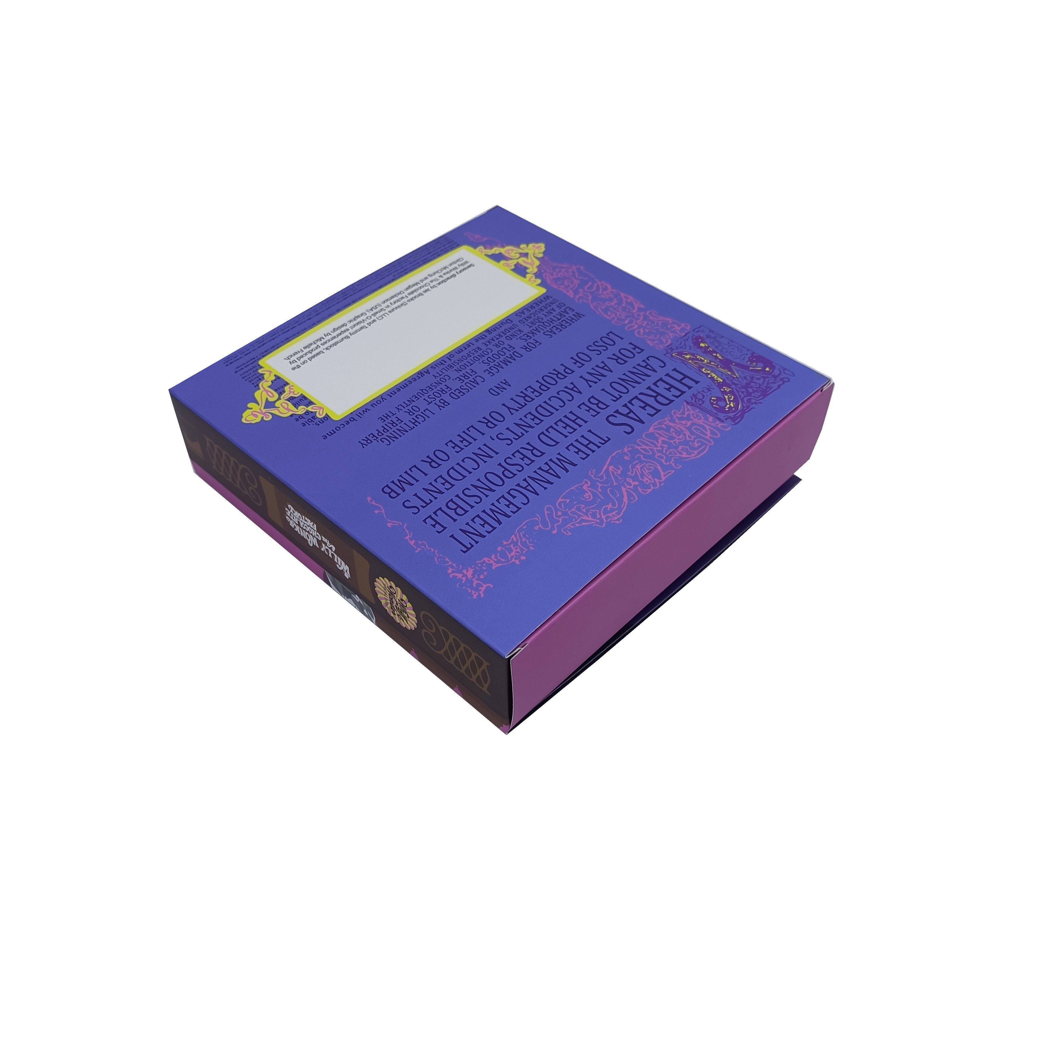 Wholesale full Customized Logo Printed Gift Packaging Box Chocolate Candy Box Packaging Paper Gift Boxes