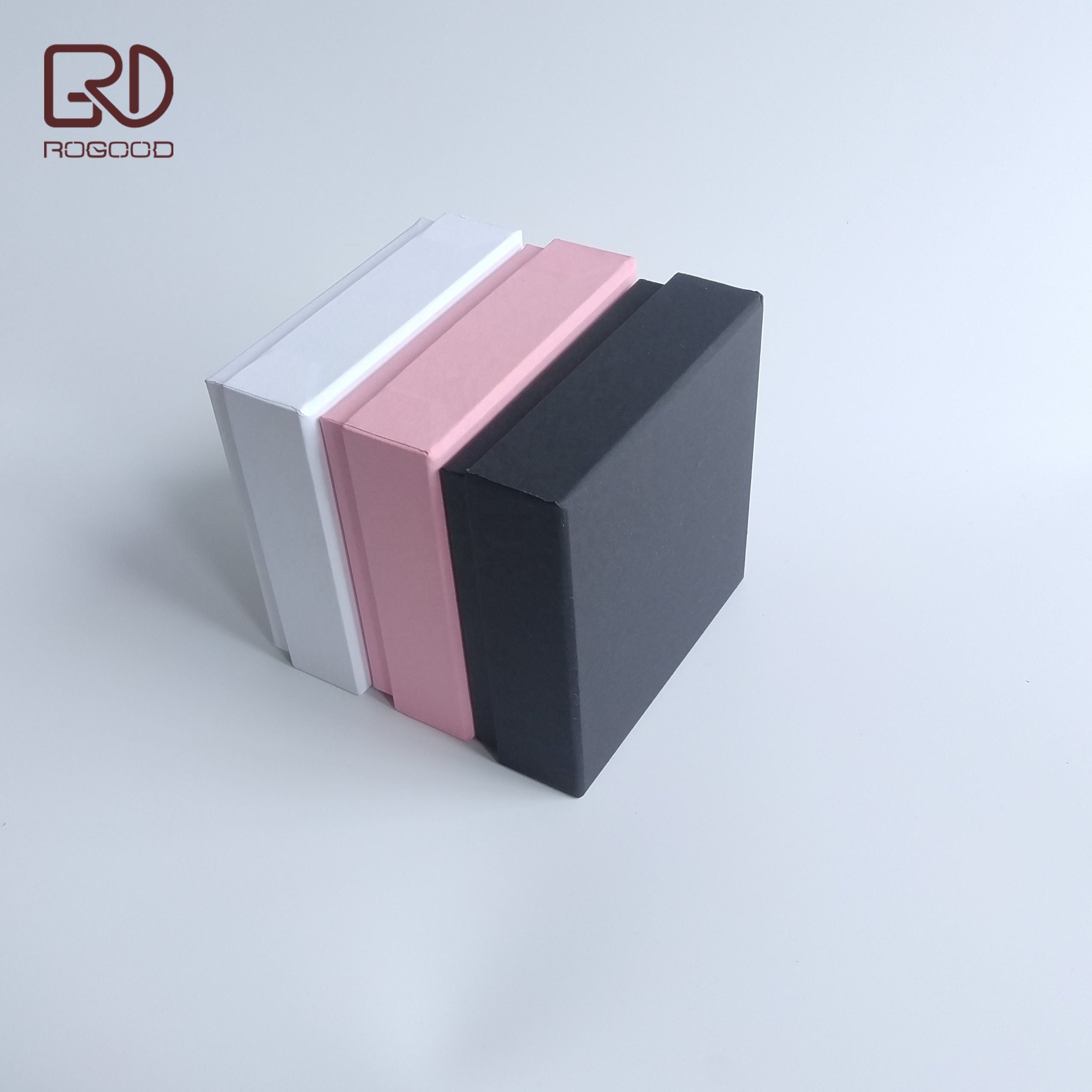 ROGOOD Accept custom 9x9x3cm cardboard made quality bangle bracelet use jewelry box P2113