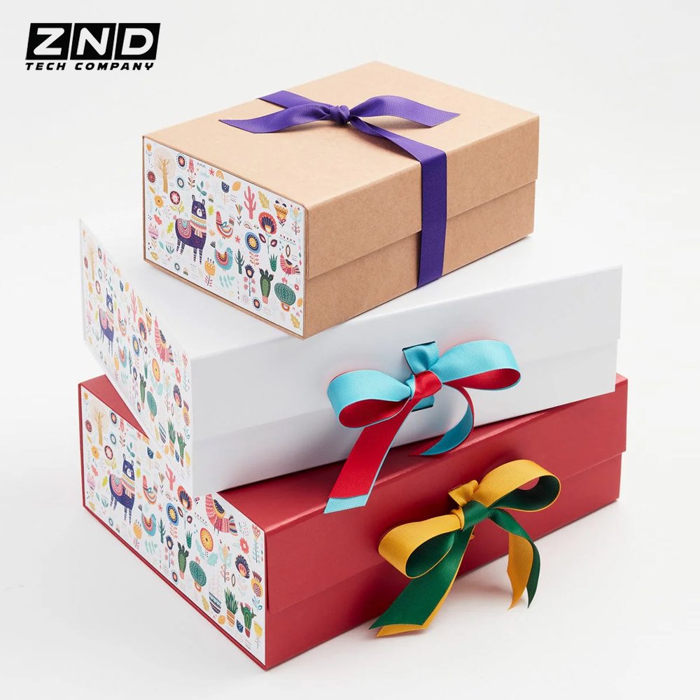 Custom Printing Folding Packaging Boxes Luxury Magnetic Gift Box Logo Rigid Cardboard Fold Magnet Foldable Paper Packing
