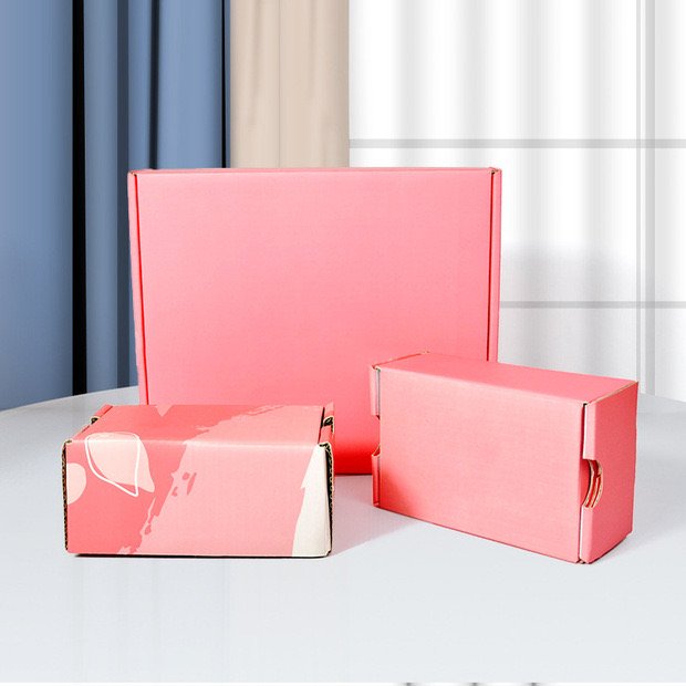 Custom Printed Design Shipping Mailing Box Folding Corrugated Cardboard Paper Packaging Mailer Box