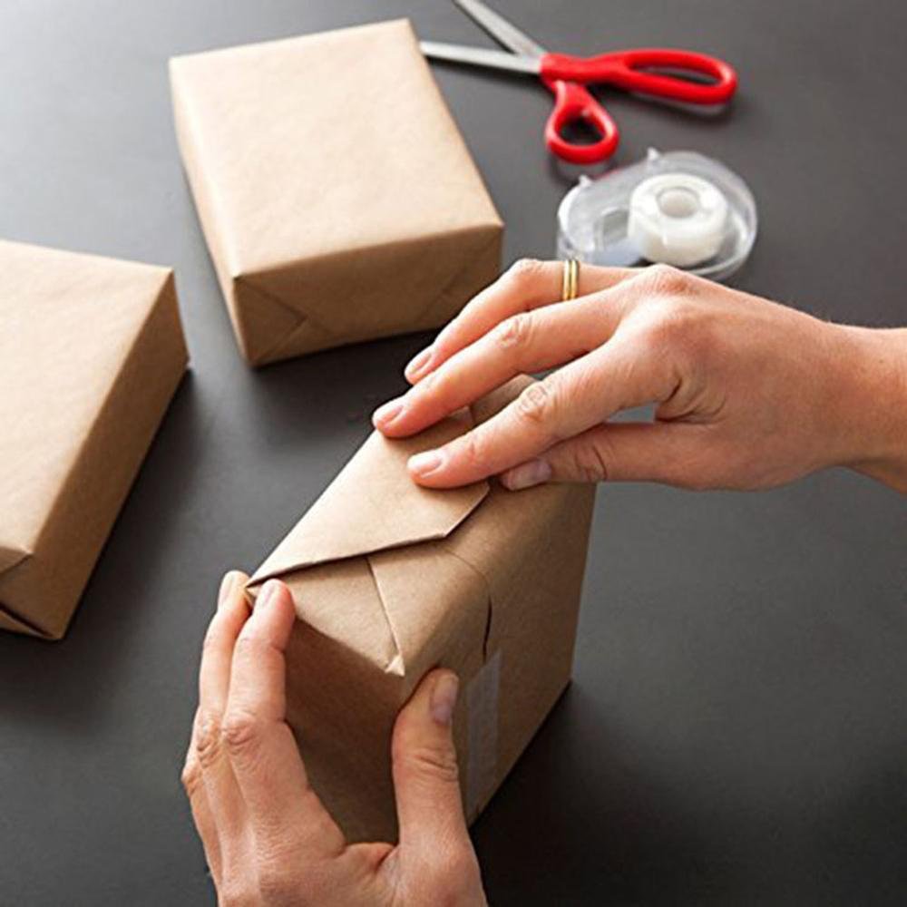 Wholesale Kraft Brown Wrapping Paper Waterproof Custom Christmas Gift Wrapping Paper With Your Own Logo