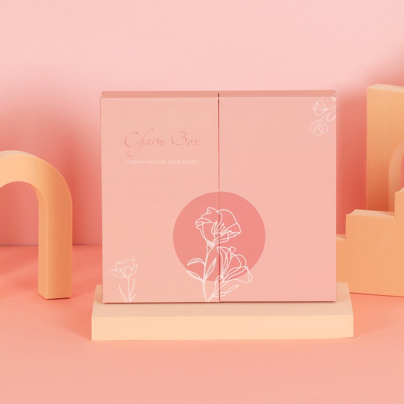 Super september custom fashion christmas calendar gift paper boxes