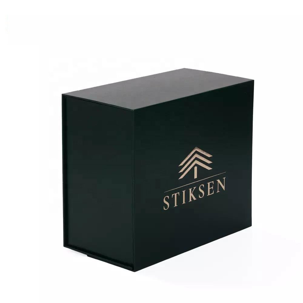 Wholesale Custom Logo Baseball Cap Snapcap Paper Box Hat Packaging Magnet Lid Foldable Cardboard Gift Box With Ribbon Closure