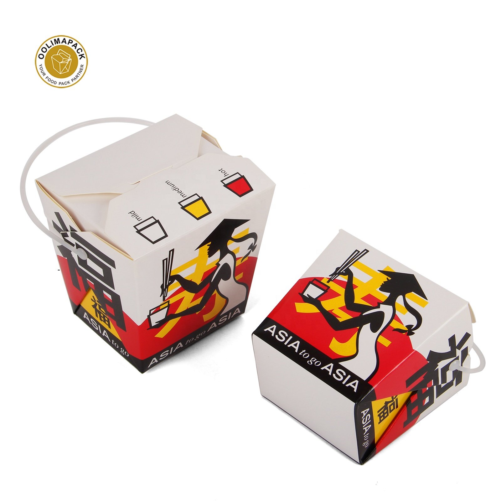 Biodegradable Doner Kebab Box Takeaway Noodle Box Hot Sell Pasta Box Packaging