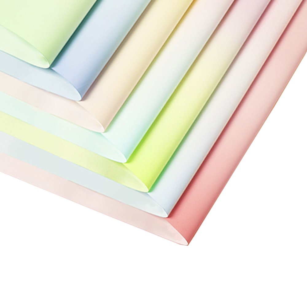 New Rich Pattern Flower Gift Packaging Paper Wholesale Waterproof Flower Bouquet Wrapping Paper
