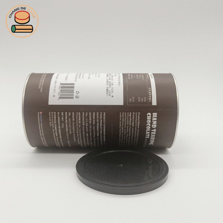 Wholesale heat-sealed circular carton packaging potato chips/ dried fruit/baked food carton packaging