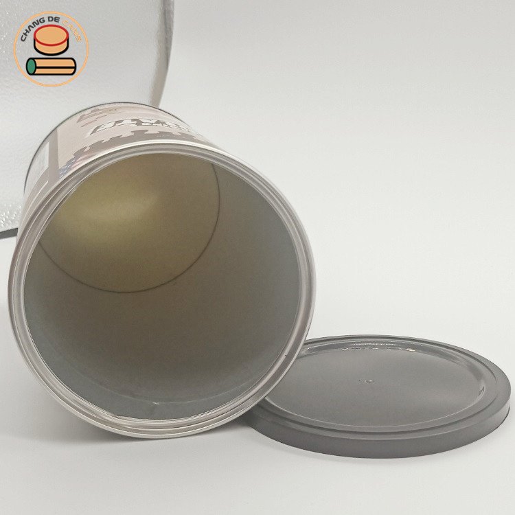 Wholesale heat-sealed circular carton packaging potato chips/ dried fruit/baked food carton packaging