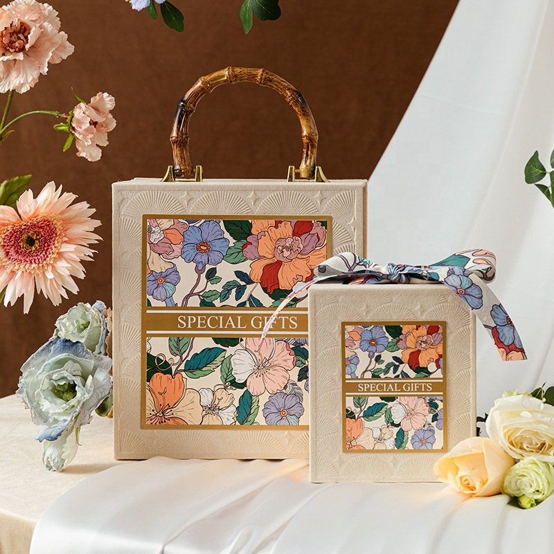 2024 new design cardboard box wedding gift box wholesales