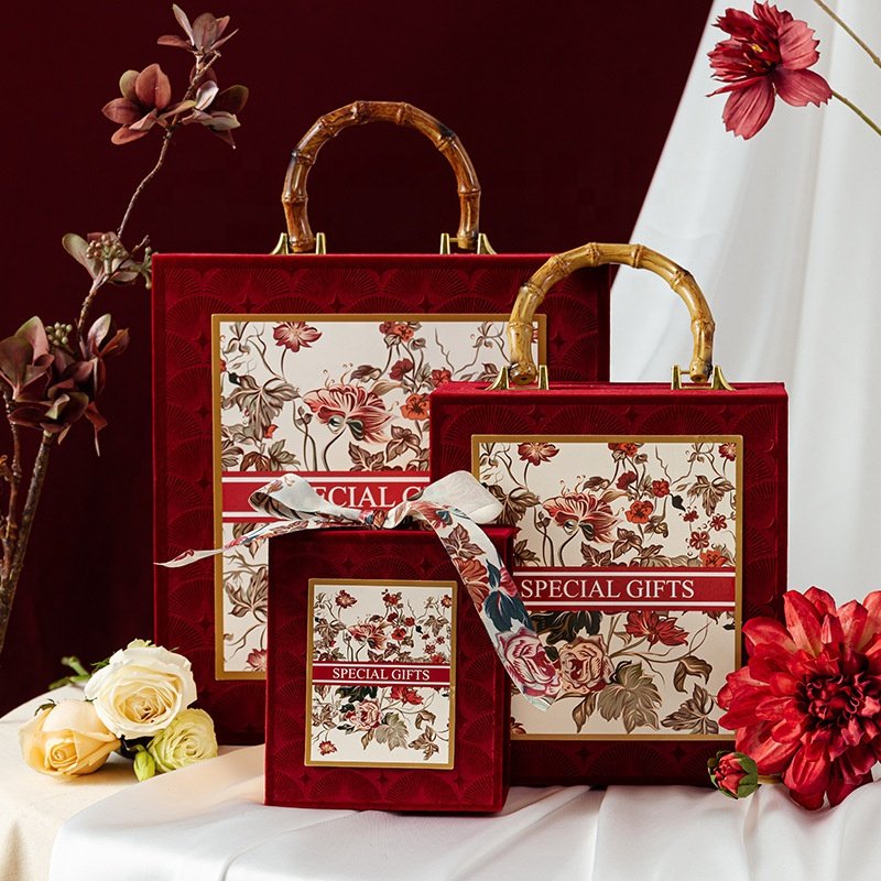 2024 new design cardboard box wedding gift box wholesales