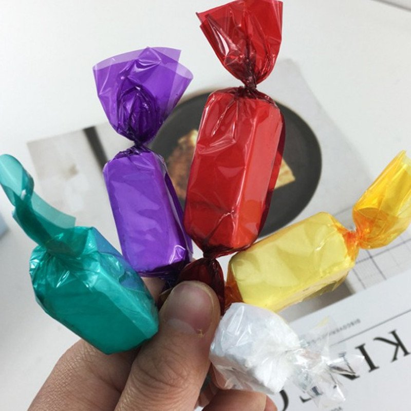 500 pieces small candy beans wrappers hot sale candy wrapper packaging paper
