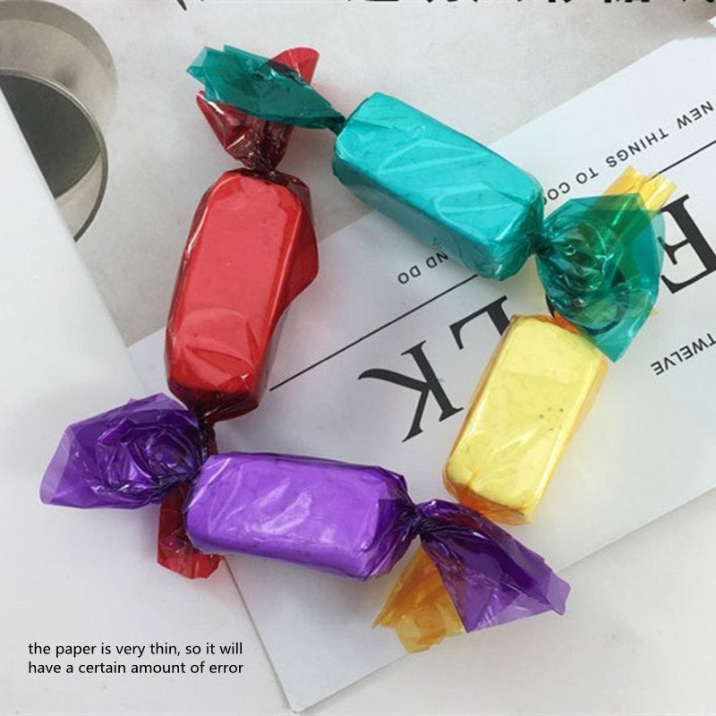 500 pieces small candy beans wrappers hot sale candy wrapper packaging paper