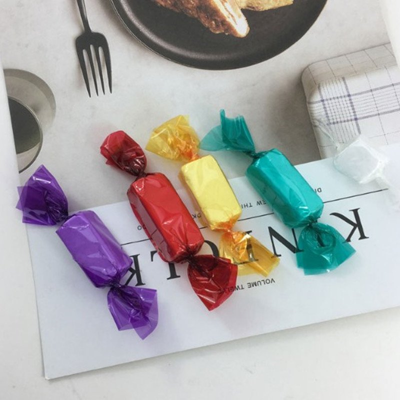 500 pieces small candy beans wrappers hot sale candy wrapper packaging paper