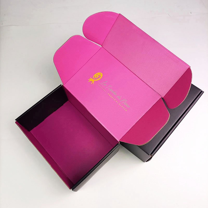Wholesale Custom Clothing Foldable Kraft Paper Box Packaging Biodegradable Shipping Box Shipper Corrugated Paper Box Packaging
