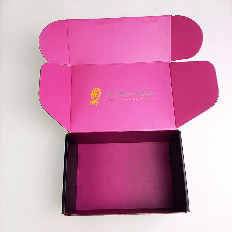 Wholesale Custom Clothing Foldable Kraft Paper Box Packaging Biodegradable Shipping Box Shipper Corrugated Paper Box Packaging