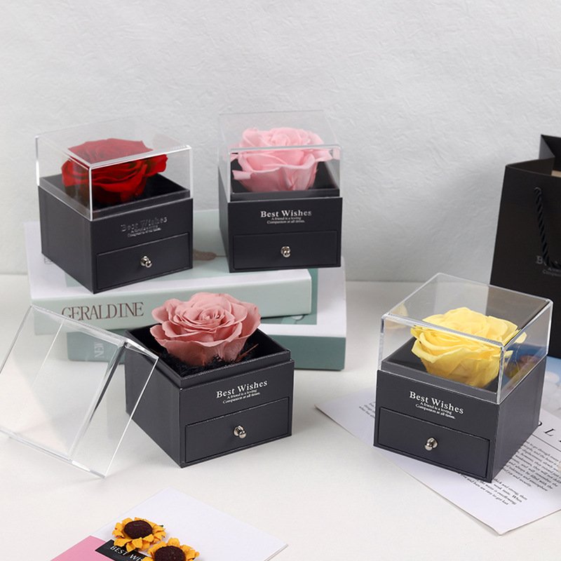 Free samples luxury flower arrangement box shipping boxes set
