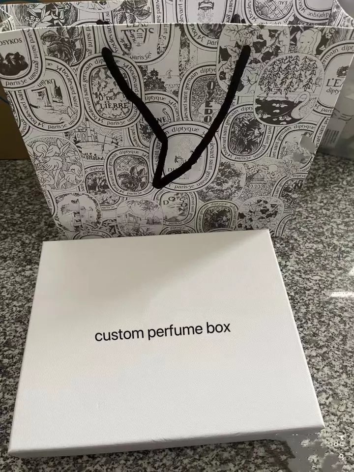 Customized Cardboard Beauty Product Cosmetic Box Luxury Perfume Essential Oil Paper Gift Box With EVA Insert