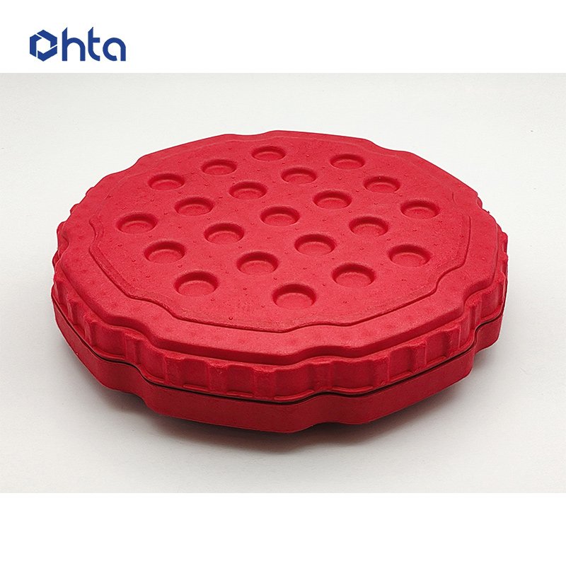 Factory wholesale Eco friendly Sugarcane bagasse biodegradable moon cake packaging box