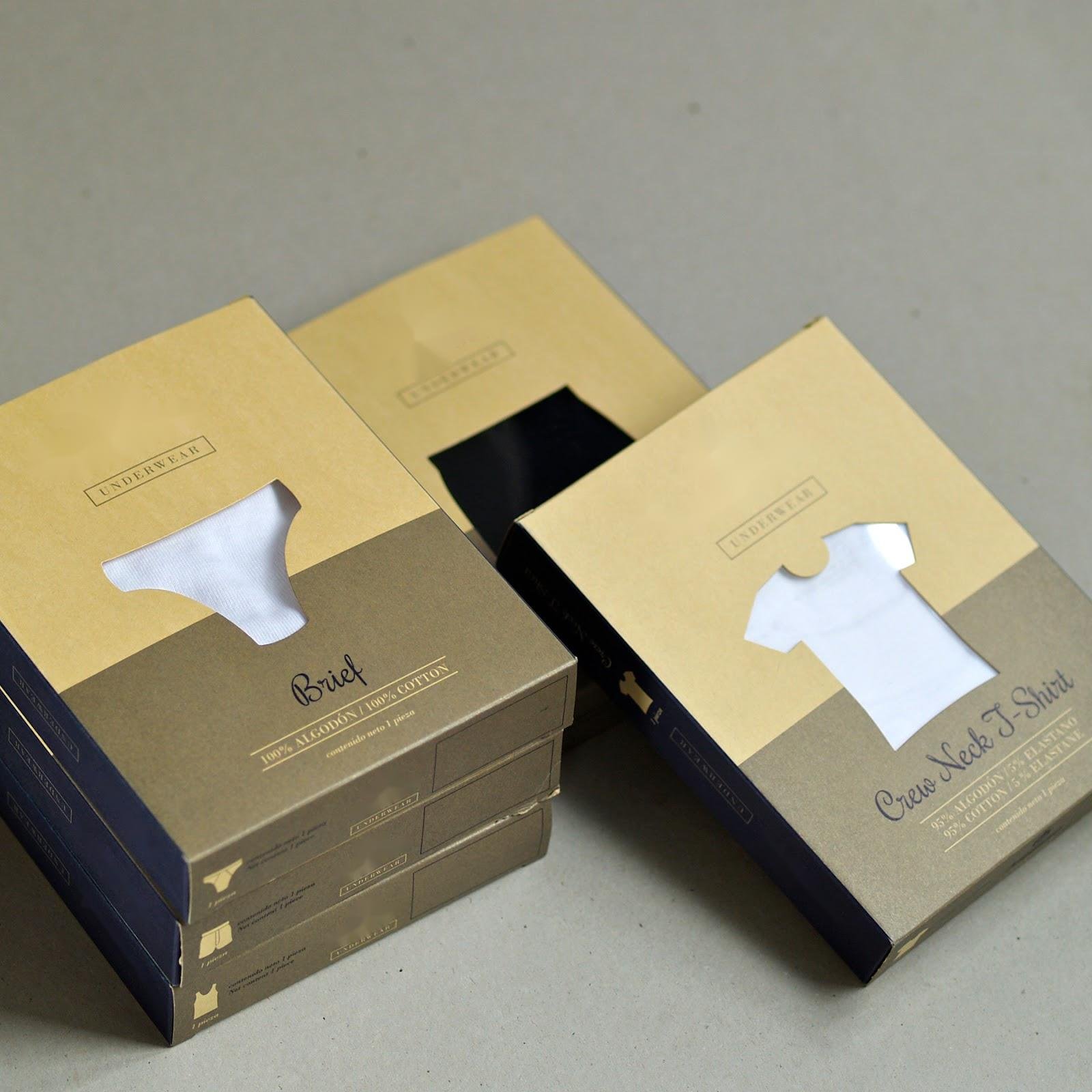 Wholesale Custom Logo Men Underwear Paper Packaging Boxes For Underwear With Window